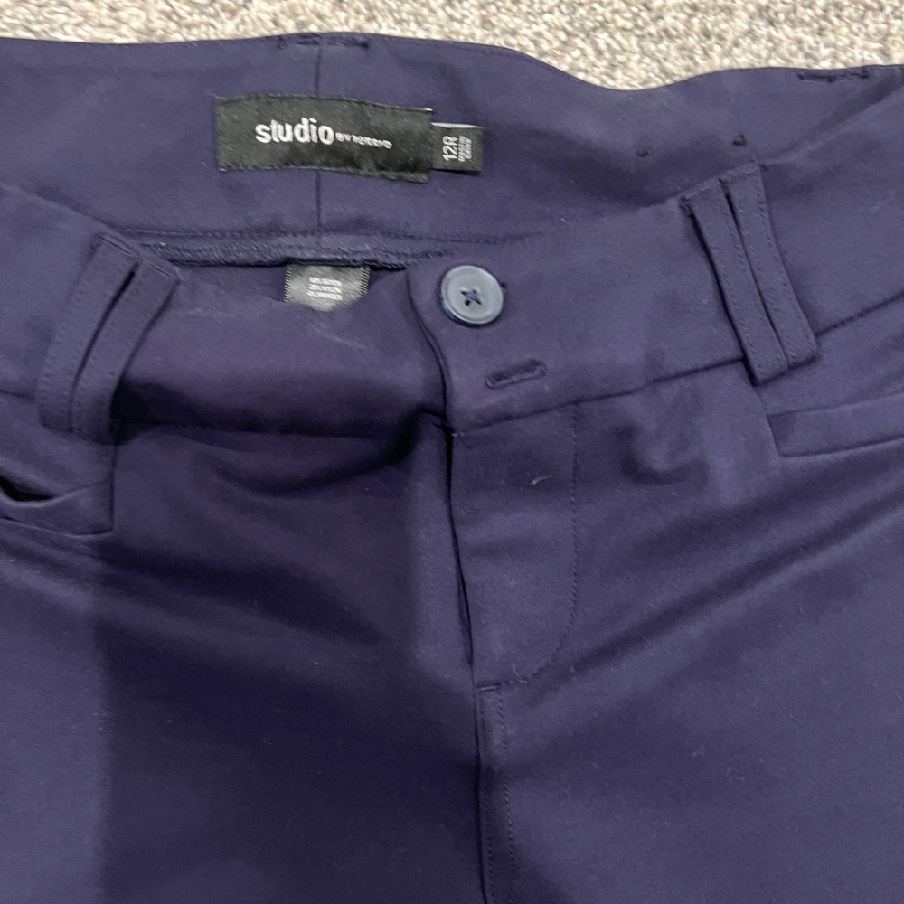 Torrid Navy Skinny Pants